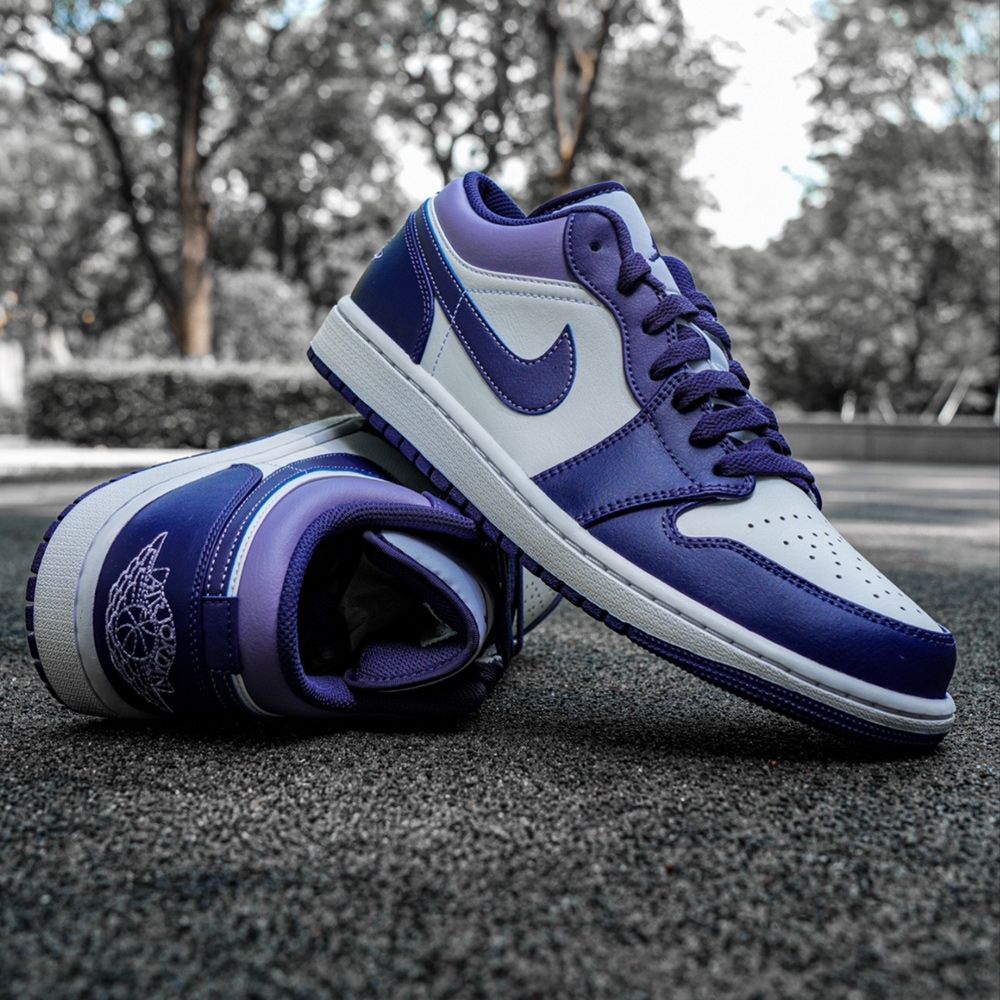 Air Jordan 1 Low Sky J Purple 白紫葡萄- PChome 24h購物