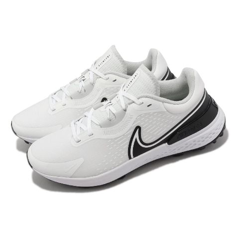 NIKE 耐吉 高爾夫球鞋 Infinity Pro 2 Wide 男鞋 女鞋 白 黑 寬楦 機能 高球 緩震 運動鞋 DM8449-115