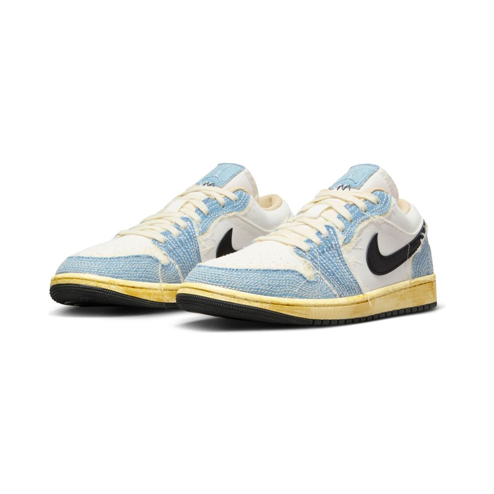 Air Jordan 1 Low SE WRMK Sashiko Denim 丹寧牛仔FN7670-493 - PChome