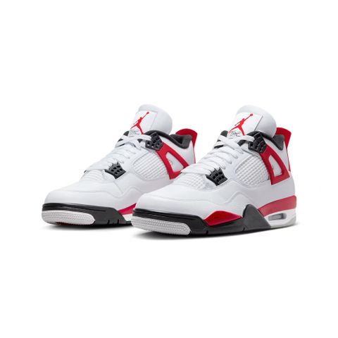 【NIKE 耐吉】Air Jordan 4 Red Cement 紅水泥 DH6927-161