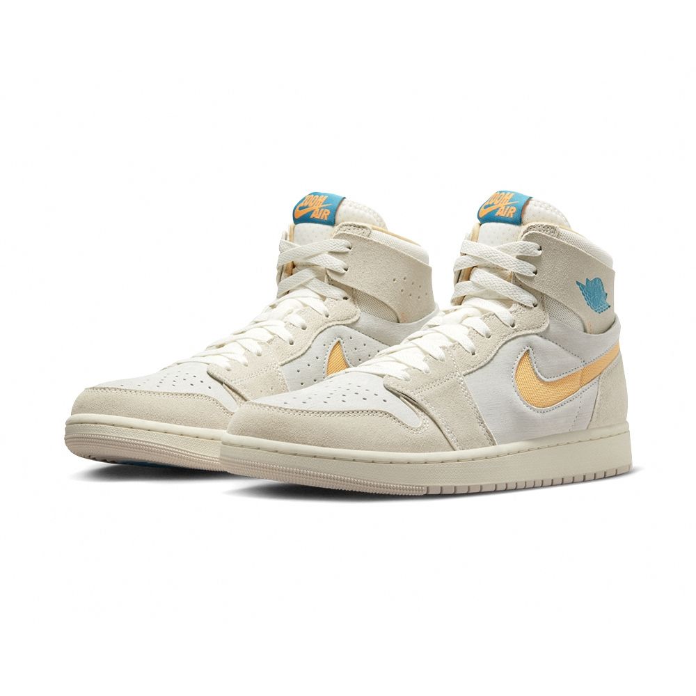 Air Jordan 1 Zoom CMFT Light Tan 灰黃藍DV1307-180 - PChome 24h購物