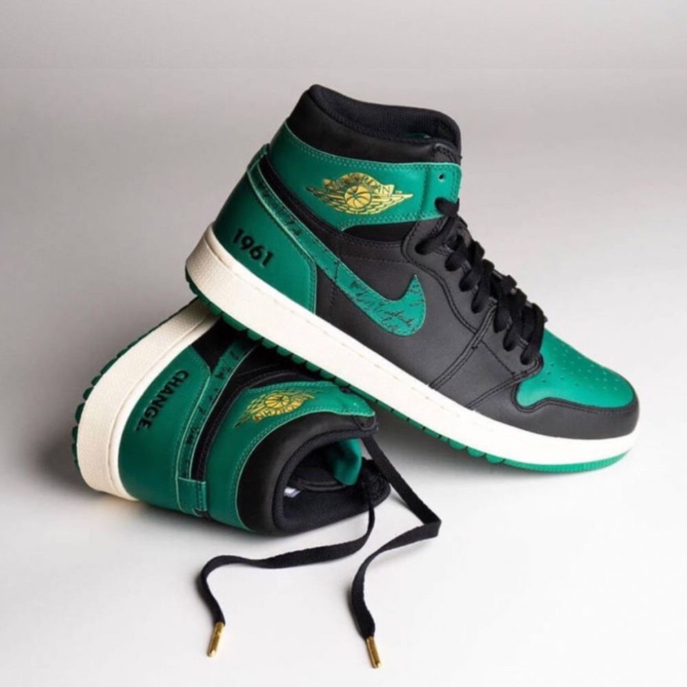 Eastside Golf x Air Jordan 1 High 1961 綠黑腳趾FJ0849-001 - PChome