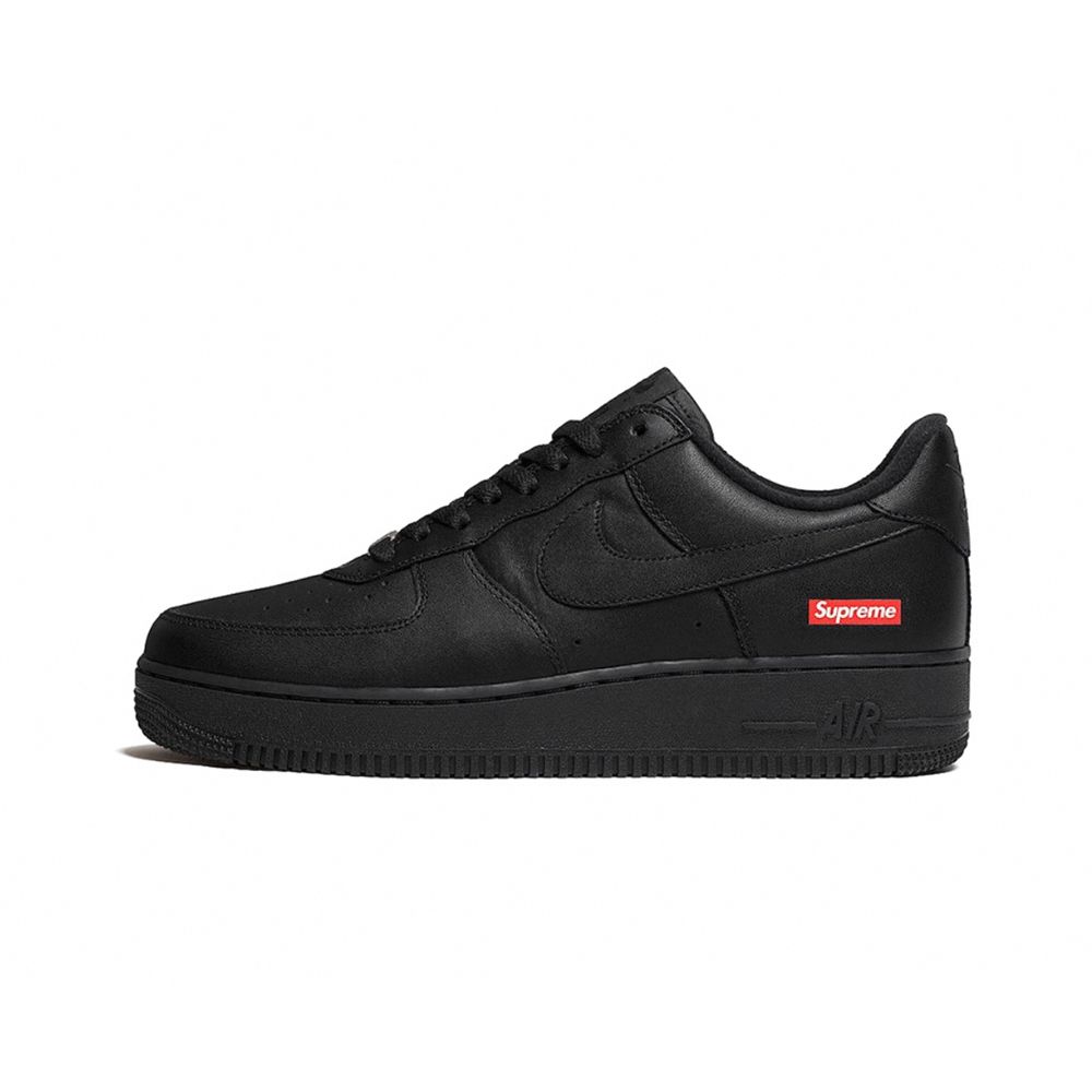 NIKE 耐吉 Supreme x  Air Force 1 黑 CU9225-001