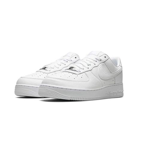 【NIKE 耐吉】Nocta X Nike Air Force 1 Low Love You Forvevr 全白 CZ8065-100