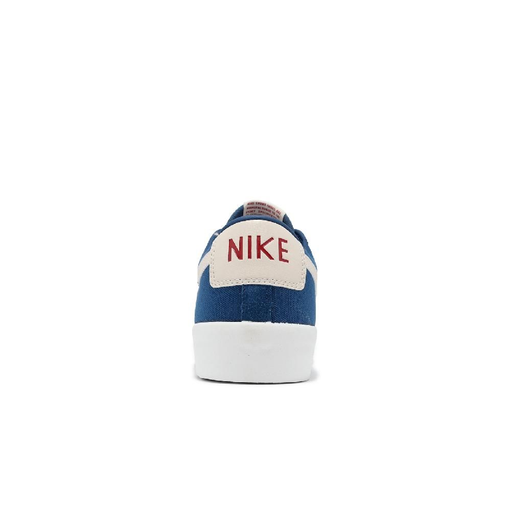 NIKE 耐吉   滑板鞋 SB Zoom Blazer Low Pro GT 男鞋 藍 米白 麂皮 氣墊 板鞋 運動鞋 DC7695-403