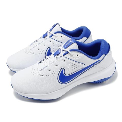 Nike 耐吉 高爾夫球鞋 Victory Pro 3 Wide NN 男鞋 寬楦 白 藍 防潑水 可拆釘 運動鞋 DX9028-140