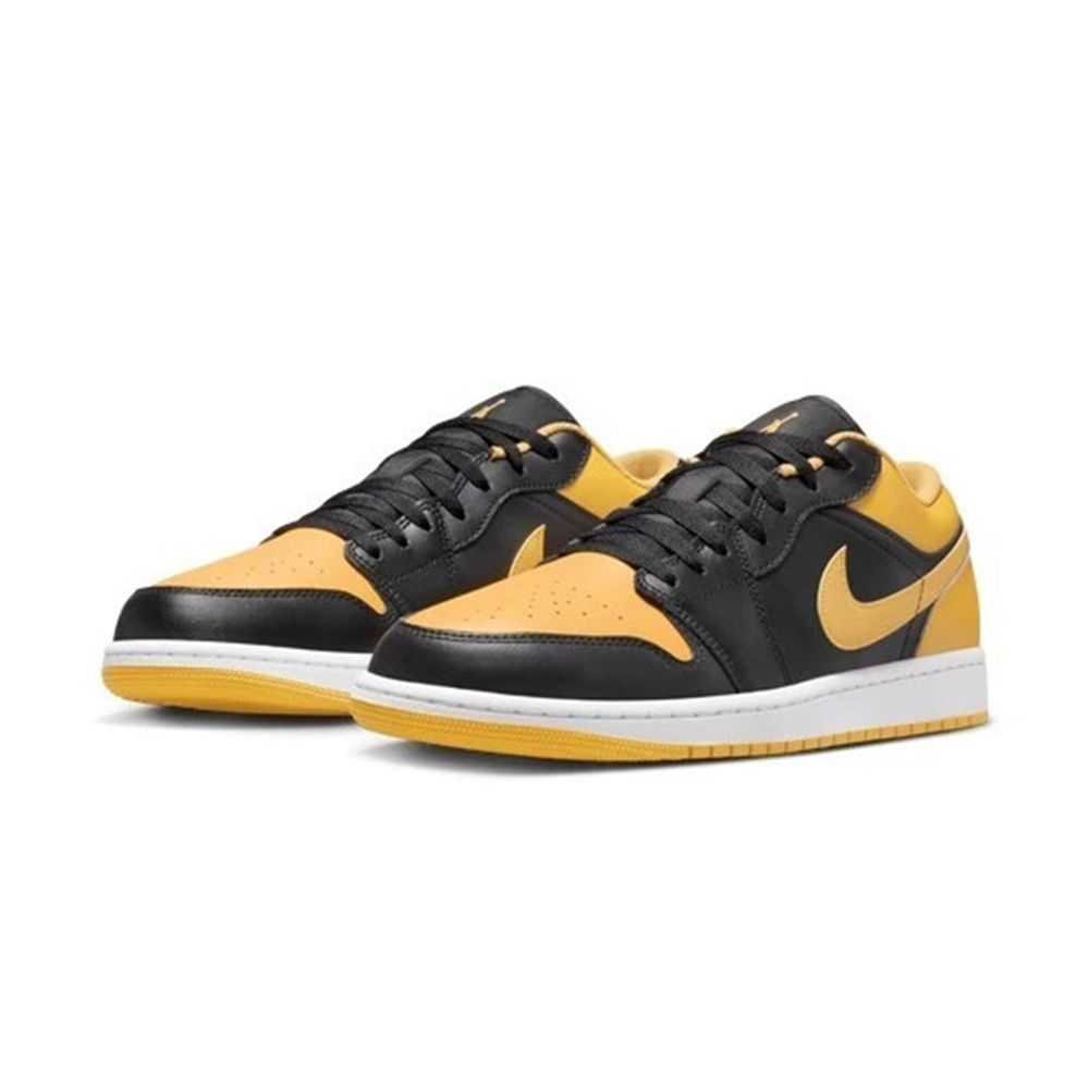 JORDAN 【NIKE 耐吉】Air  1 Low Yellow Ochre 黑黃 553558-072