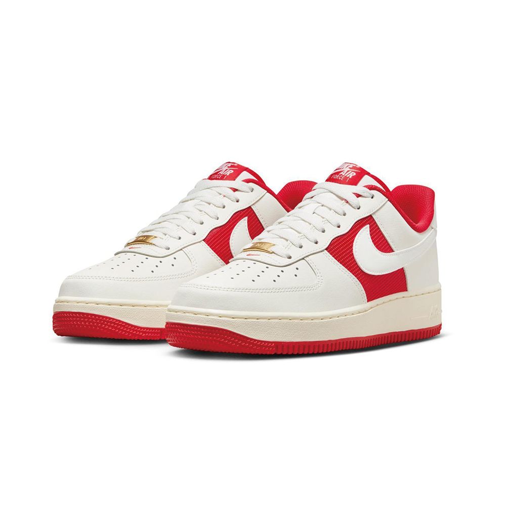 NIKE 耐吉  Air Force 107 米白紅 FN7439-133