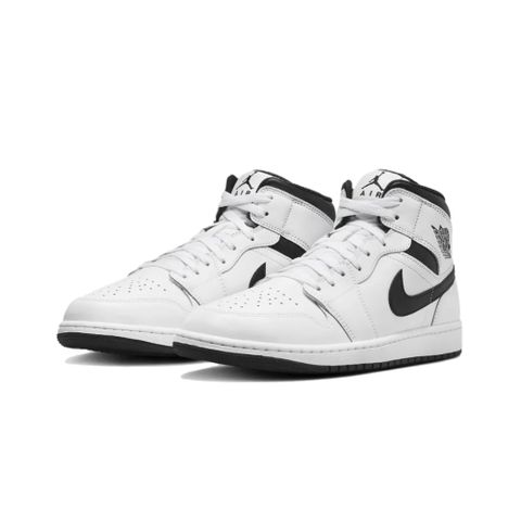 JORDAN 【NIKE 耐吉】Air  1 Mid Reverse Panda 白黑 DQ8426-132