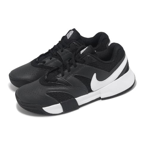 Nike 耐吉 網球鞋 Court Lite 4 男鞋 黑 白 氣墊 緩衝 抓地 運動鞋 FD6574-001