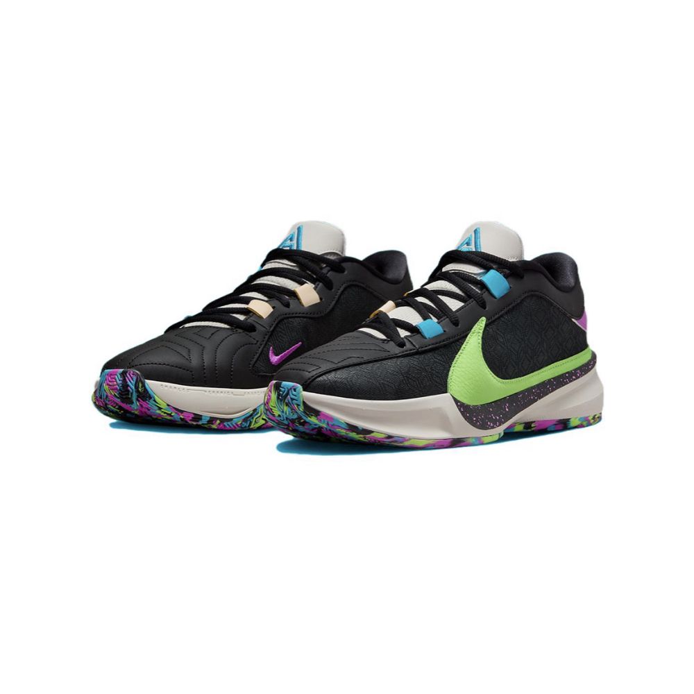 NIKE 耐吉  Zoom Freak 5 EP 籃球鞋 黑綠紫 DX4996-002