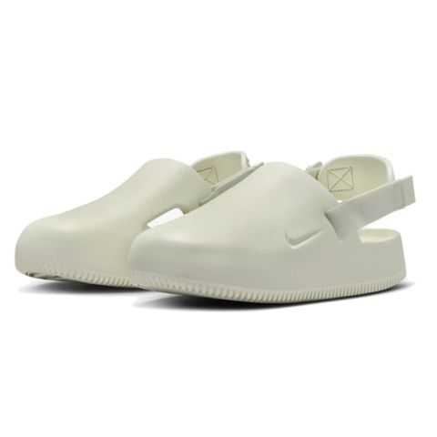 【NIKE 耐吉】Nike Calm Mule Shoes Sea Glass 全白 FD5131-003