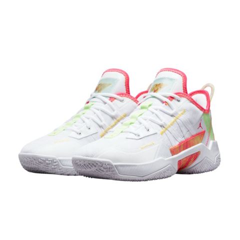 【NIKE 耐吉】Nike Jordan One Take Ii PF 籃球鞋 白粉紅 CW2458-163
