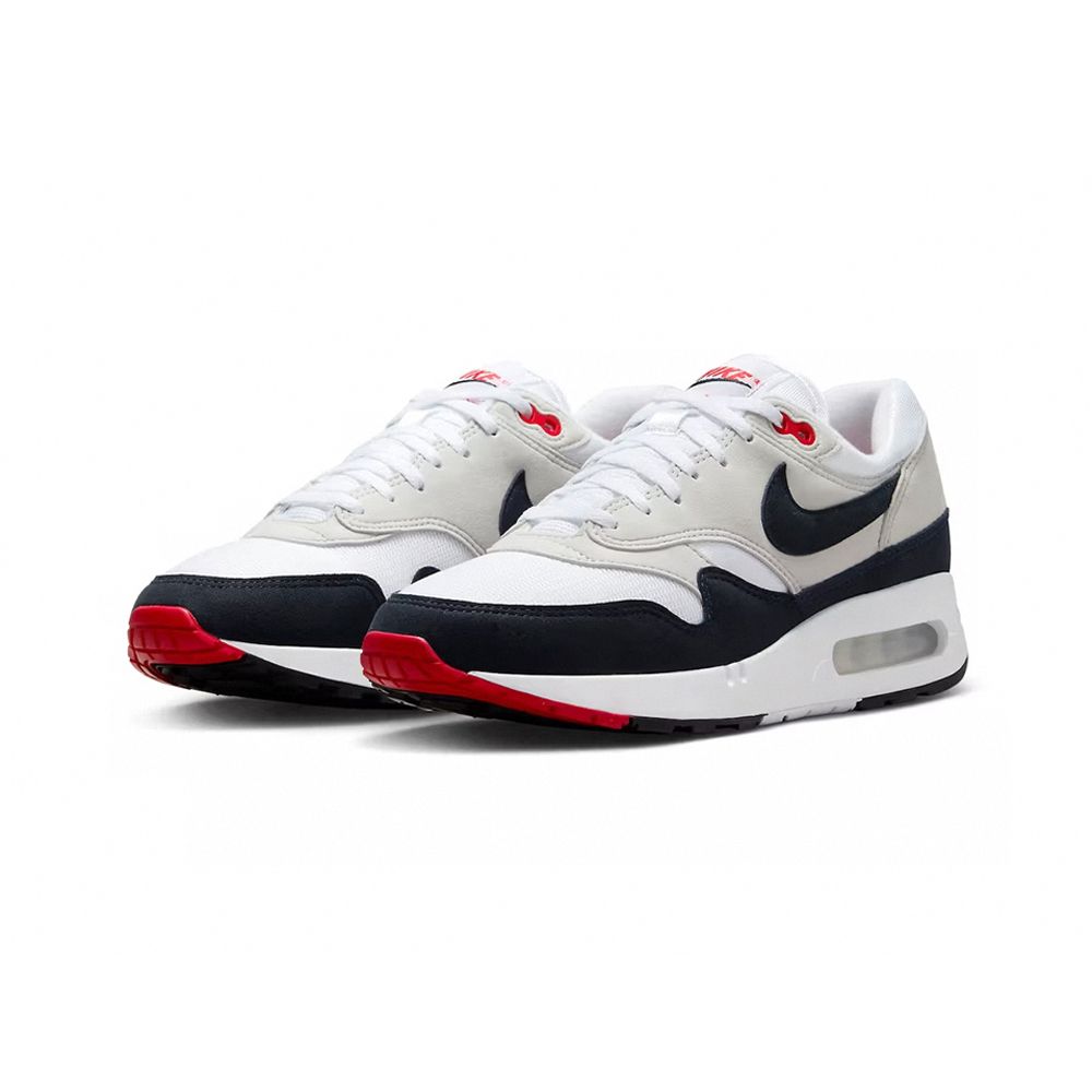 NIKE 耐吉  Air Max 1 86 Big Bubble Obsidian 黑灰紅 男鞋 休閒鞋 氣墊 DQ3989-101