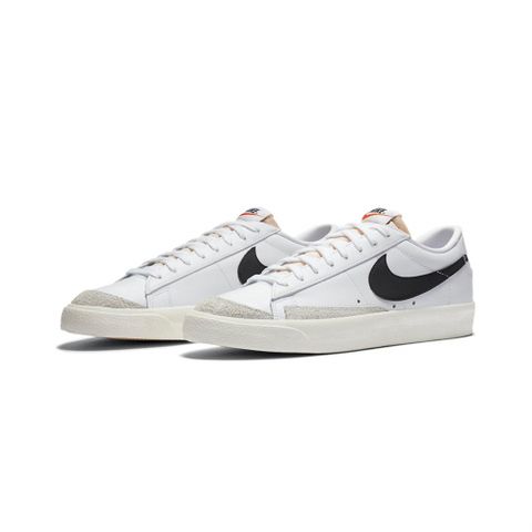 NIKE 耐吉 Blazer Low 77 復古 經典款 白黑 休閒鞋 瘦子著用款 男鞋 休閒鞋 復古 DA6364-101