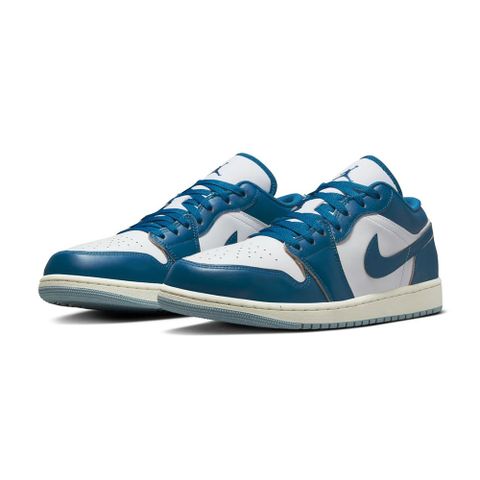 NIKE 耐吉 Air Jordan 1 Low Industrial Blue 工裝藍 男鞋 AJ1 休閒鞋 FN5214-141