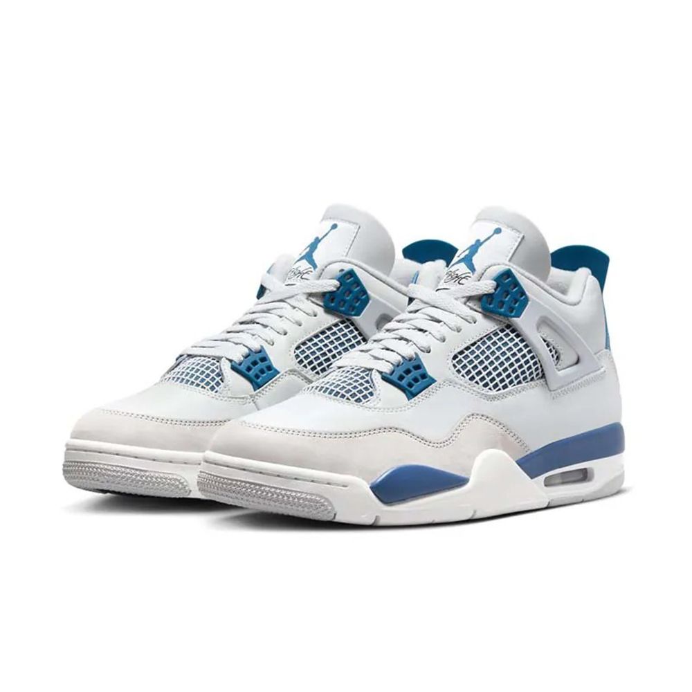 NIKE 耐吉 Air Jordan 4 Industrial Blue 軍藍 男鞋 休閒鞋 FV5029-141