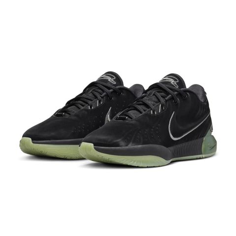 【NIKE 耐吉】Nike LeBron 21 XXI EP Tahitian 實戰籃球鞋 黑綠 男鞋 籃球鞋 運動鞋 FB2236-001