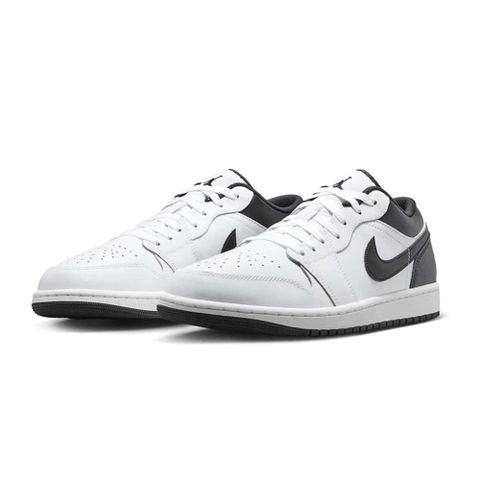 【NIKE 耐吉】Air Jordan 1 Low White Black 白黑 AJ1 男鞋 休閒鞋 553558-132