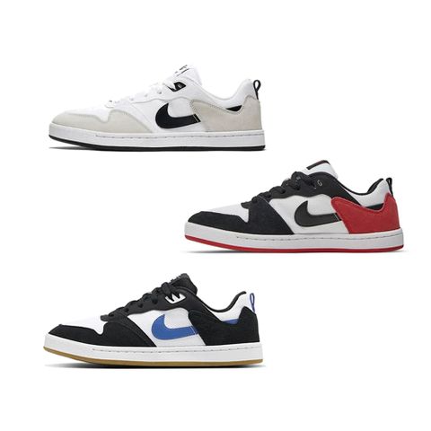 NIKE 耐吉 SB Alleyoop 滑板鞋 白黑紅/灰/藍 男鞋 休閒鞋 CJ0882-102/CJ0882-100/CJ0882-104