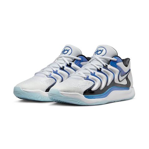 NIKE 耐吉 KD 17 EP Penny Glacial Rift 藍白 男鞋 休閒鞋 FJ9488-100