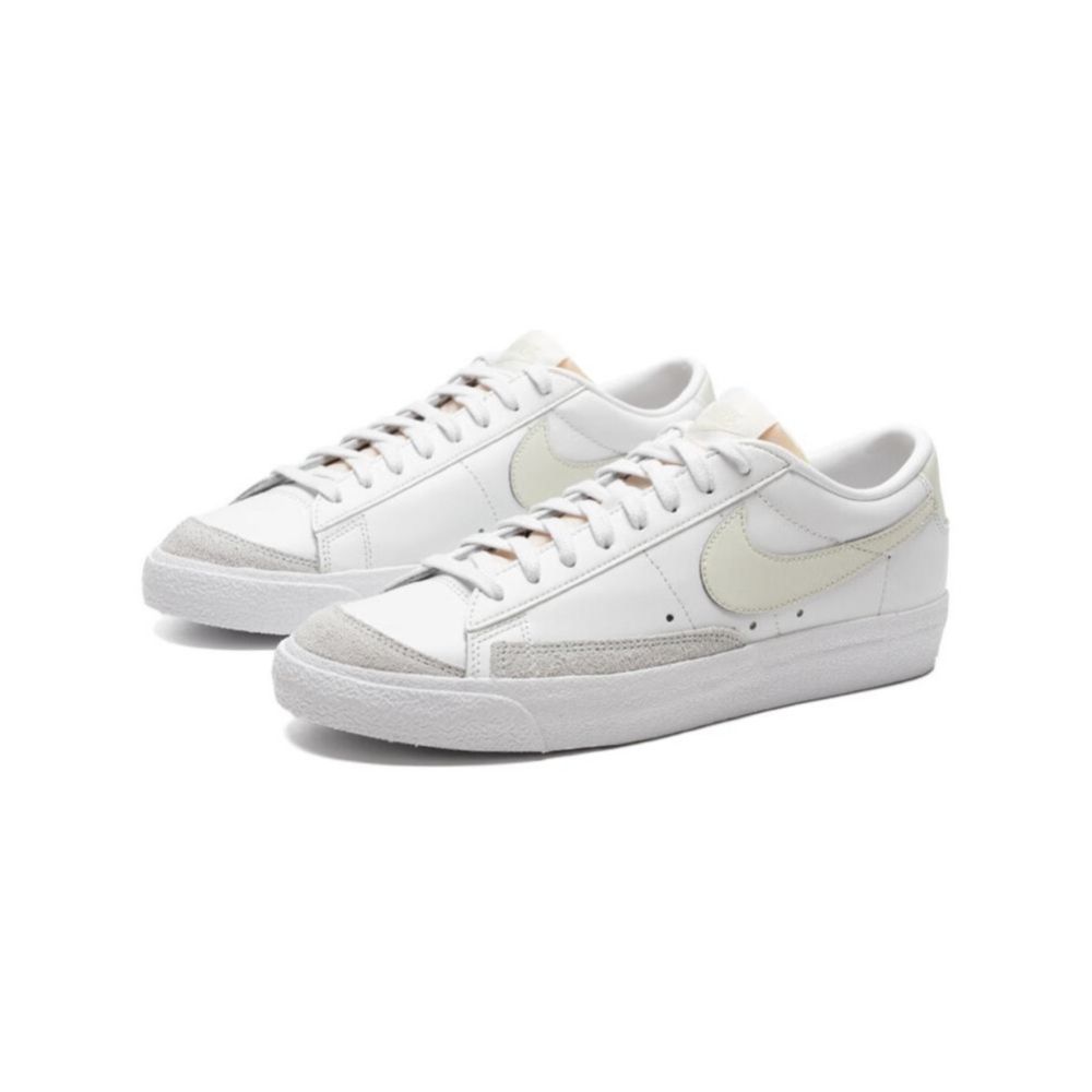 NIKE 耐吉  Blazer Low 77 VNTG 米白皮革 男鞋 休閒鞋 DA6364-110