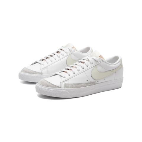 NIKE 耐吉 Blazer Low 77 VNTG 米白皮革 男鞋 休閒鞋 DA6364-110