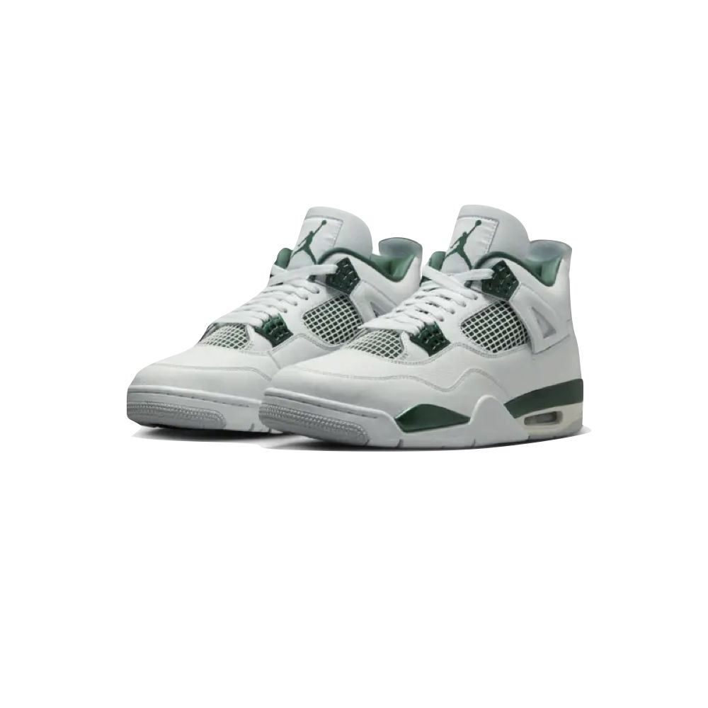 NIKE 耐吉 Air Jordan 4 Oxidized Green 氧化白綠 男鞋 休閒鞋 FQ8138-103