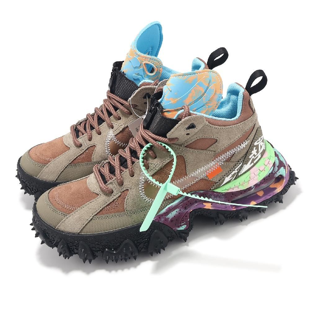 NIKE 耐吉   x Off White 戶外鞋 Air Terra Forma 男鞋 棕 聯名 厚底 休閒鞋 DQ1615-200