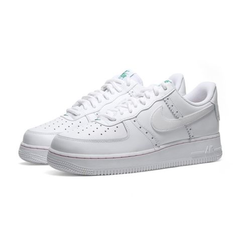 NIKE 耐吉 休閒鞋 AIR FORCE 1 LOW 全白流蘇 巴洛克 AF1 復古 男 HF1937-100