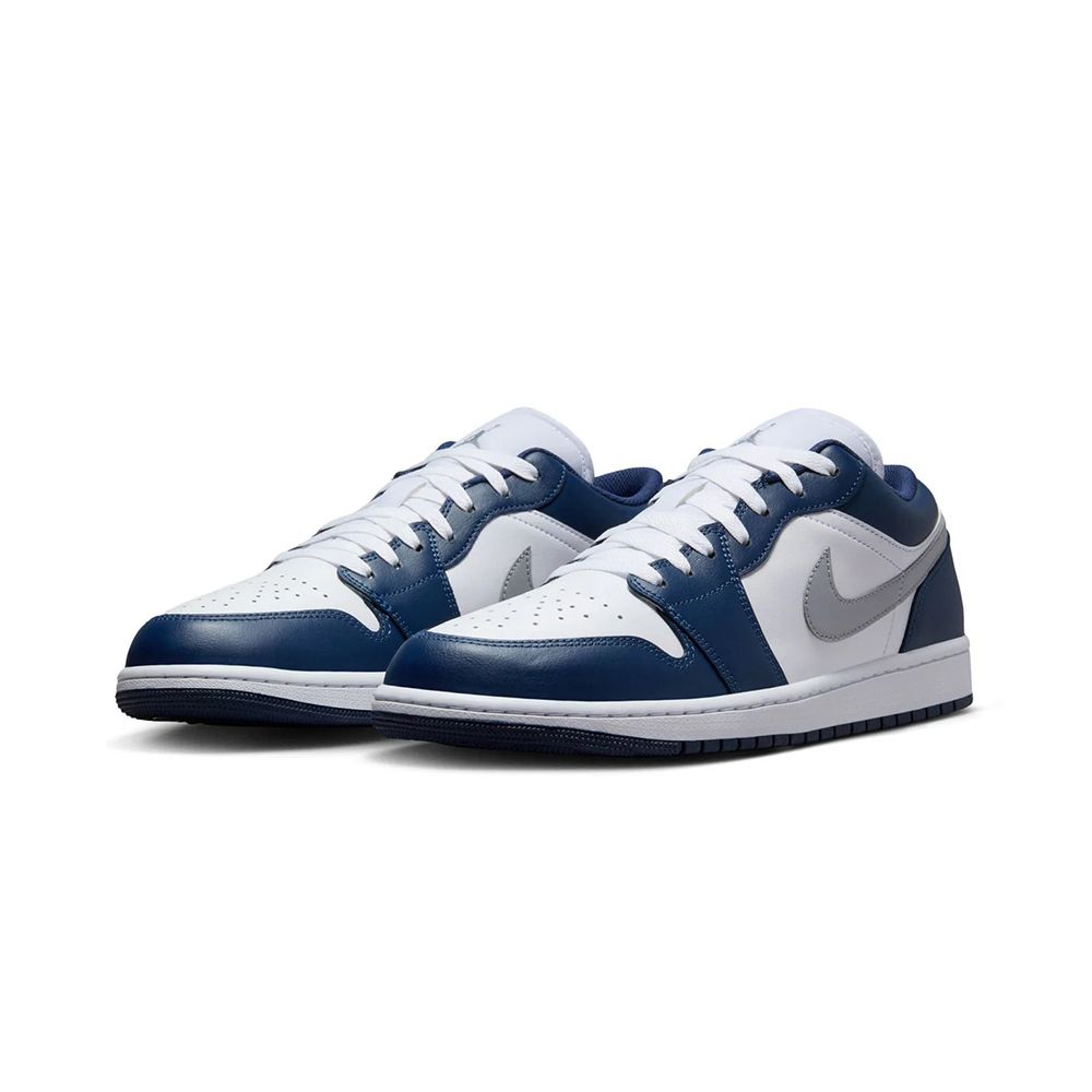 NIKE 耐吉 Air Jordan 1 Low Midnight Navy 午夜藍 AJ1 復古 休閒鞋 男鞋 553558-141