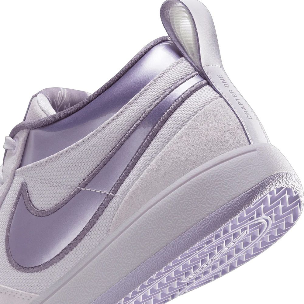 NIKE 耐吉Nike Book 1 Barely Grape EP 實戰籃球鞋薰衣草紫運動