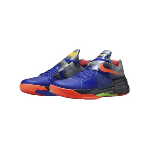 NIKE 耐吉 Nike KD 4 Nerf 螢光紫藍 休閒鞋 男鞋 FQ8180-400