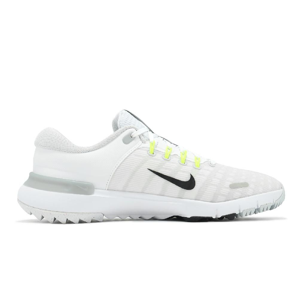 NIKE 耐吉   高爾夫球鞋 Free Golf NN 男鞋 寬楦 白 黑 綠 防潑水 抓地 運動鞋 FQ7875-101