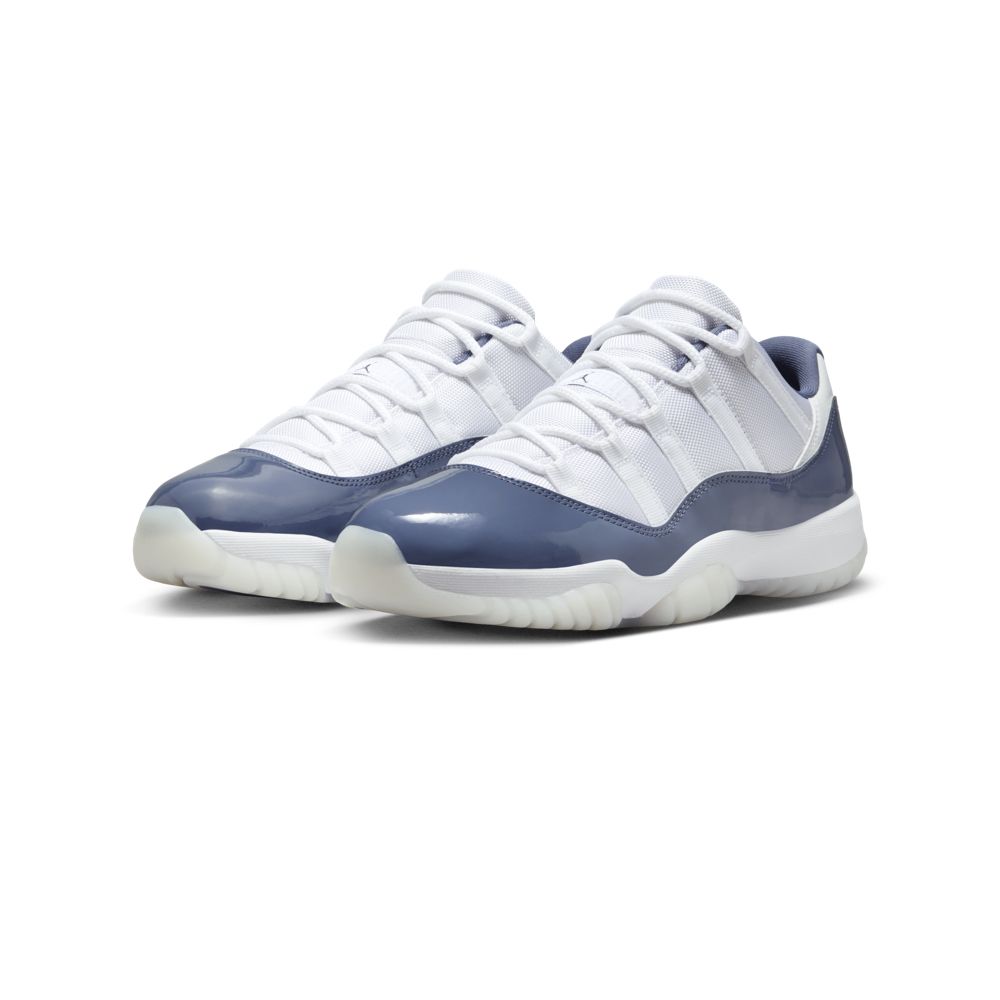 NIKE 耐吉 Air Jordan 11 Low Diffused Blue 漆皮 擴散藍 AJ11 休閒鞋 男鞋 FV5104-104