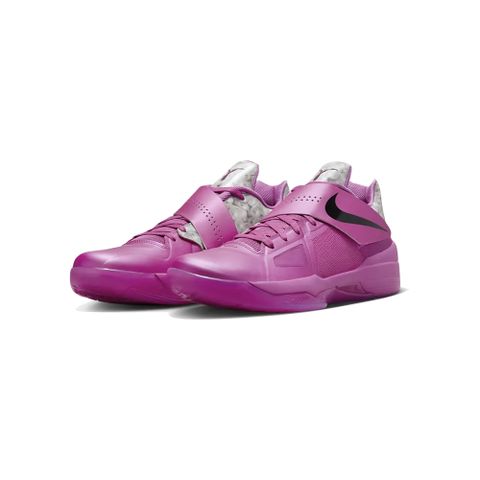 NIKE 耐吉 KD 4 Aunt Pearl 籃球鞋 粉色乳癌 緩震 男鞋 HF9098-600