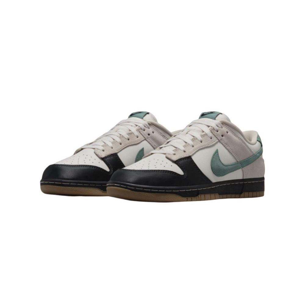 NIKE 耐吉 Dunk Low 復古奶油 黑綠 復古 柔軟 舒適 休閒鞋 男鞋 HQ3483-104