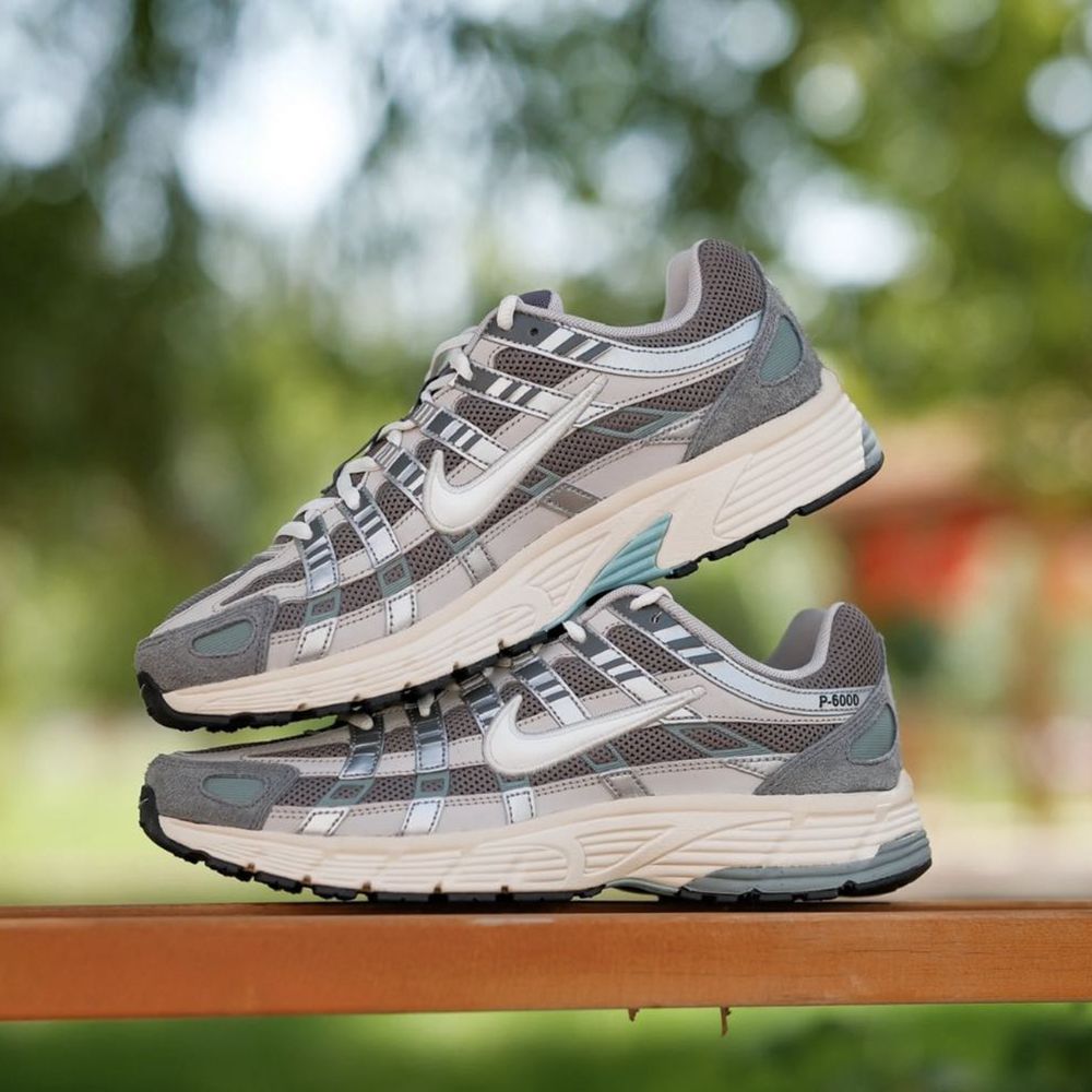 NIKE 耐吉P-6000 Flat Pewter 復古礦石灰跑鞋運動鞋男鞋FN7509