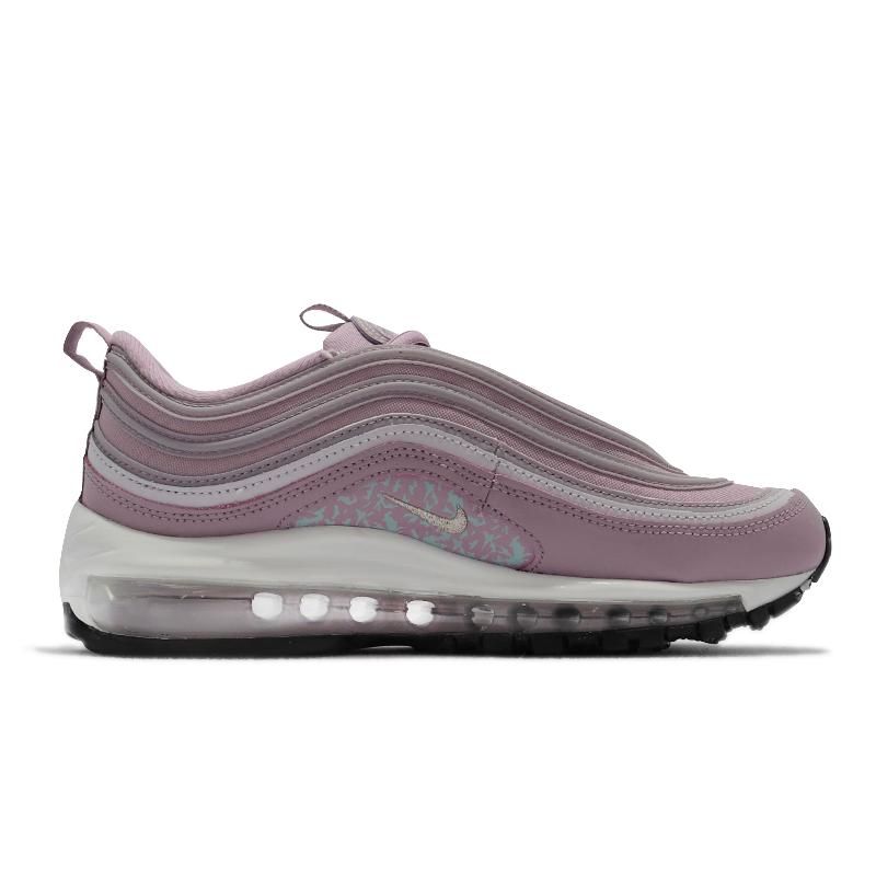 Nike 休閒鞋Air Max 97 運動女鞋經典款氣墊避震反光球鞋穿搭紫銀DH0558