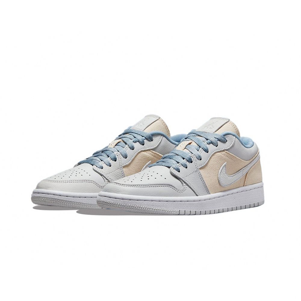 NIKE 耐吉 Air Jordan 1 Low Grey Cream 奶油 灰藍 DQ4151-500