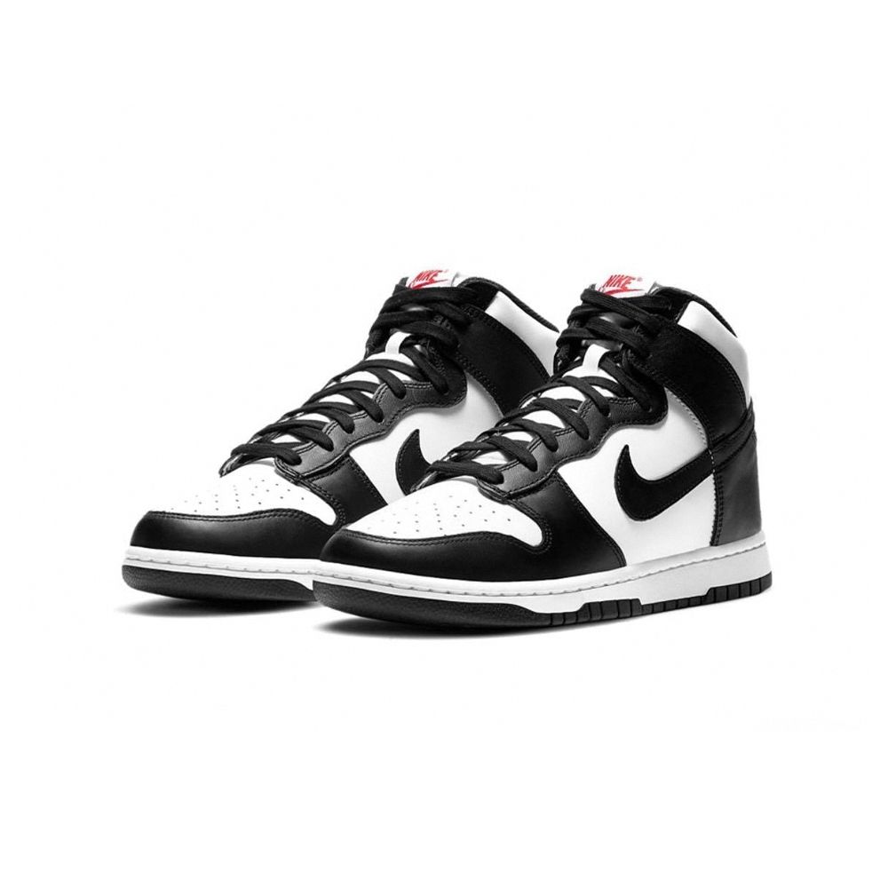 Nike Dunk High Black White 黑白紅標女鞋DD1869-103 - PChome 24h購物