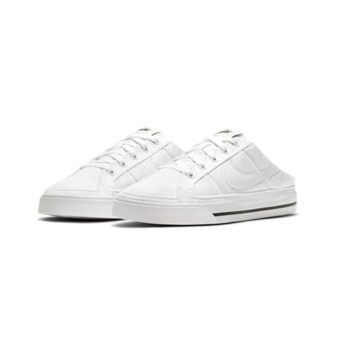 【NIKE 耐吉】NIKE Court Legacy 穆勒鞋 白鞋 DB3970-100