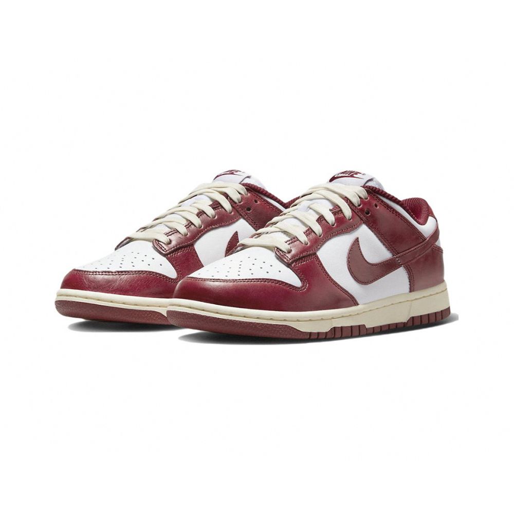 W Nike Dunk Low PRM Team Red 酒紅奶油底FJ4555-100 - PChome 24h購物