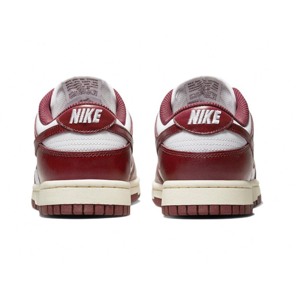 W Nike Dunk Low PRM Team Red 酒紅奶油底FJ4555-100 - PChome 24h購物