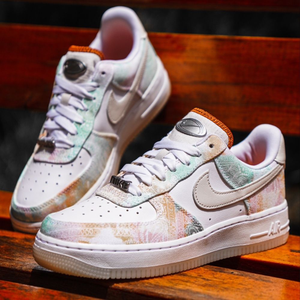 Nike Air Force 1 Low Paisley Print 渲染花紋FJ7739-101 - PChome 24h購物