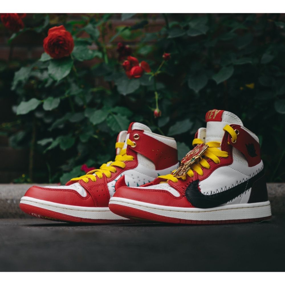 Teyana Taylor x Air Jordan 1 High Zoom CMFT 2 荆棘玫瑰FJ0604-601