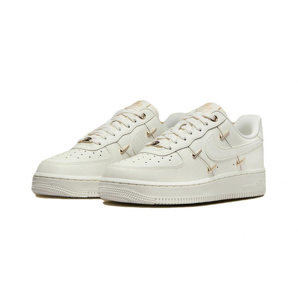 NIKE 耐吉 W  Air Force 1 Mini Gold 小金勾 炫雅 FV3654-111