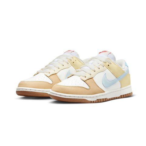 NIKE 耐吉 W  Dunk Low Next Nature Soft Yellow 白棕藍 FZ4347-100