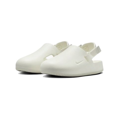 【NIKE 耐吉】W Nike Calm Mule Sail 全白 女鞋 拖鞋 涼鞋 穆勒鞋 休閒鞋 FB2185-100