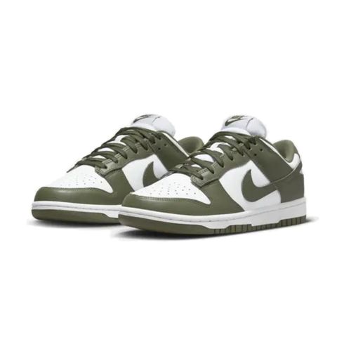 【NIKE 耐吉】W Nike Dunk Low 橄欖綠 女鞋 休閒鞋 低筒 DD1503-120